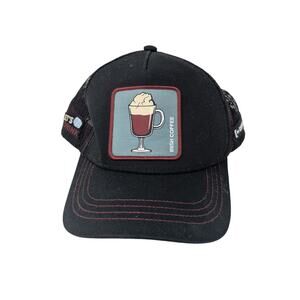 Capslab Cocktails Irish Coffee Black Trucker‎ Snapback Hat Streetwear Fun Skater